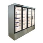 Freezer Expositor Vertical Visa Cooler Inox 2770L 04 Portas Lateral